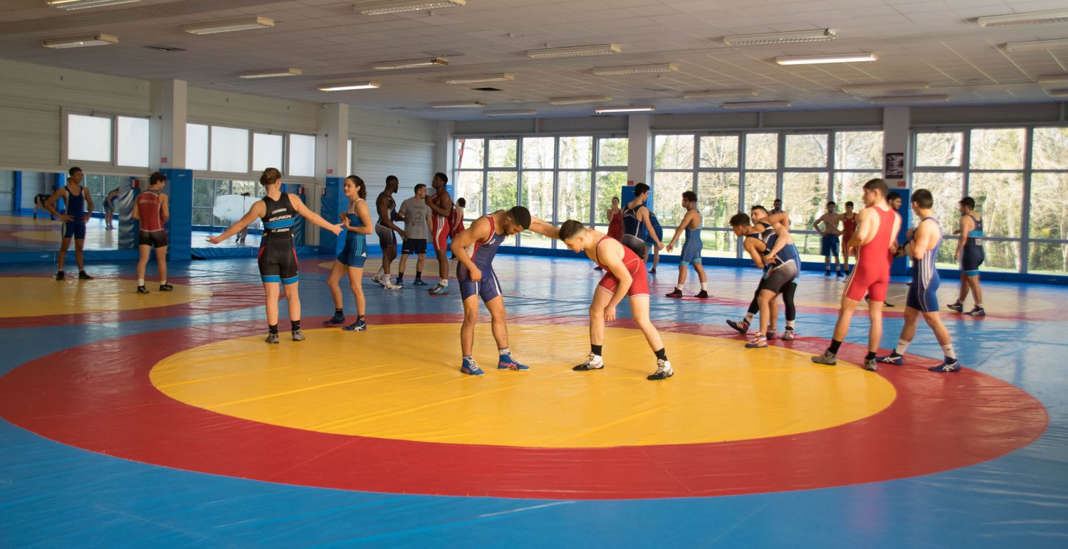 Salle de lutte