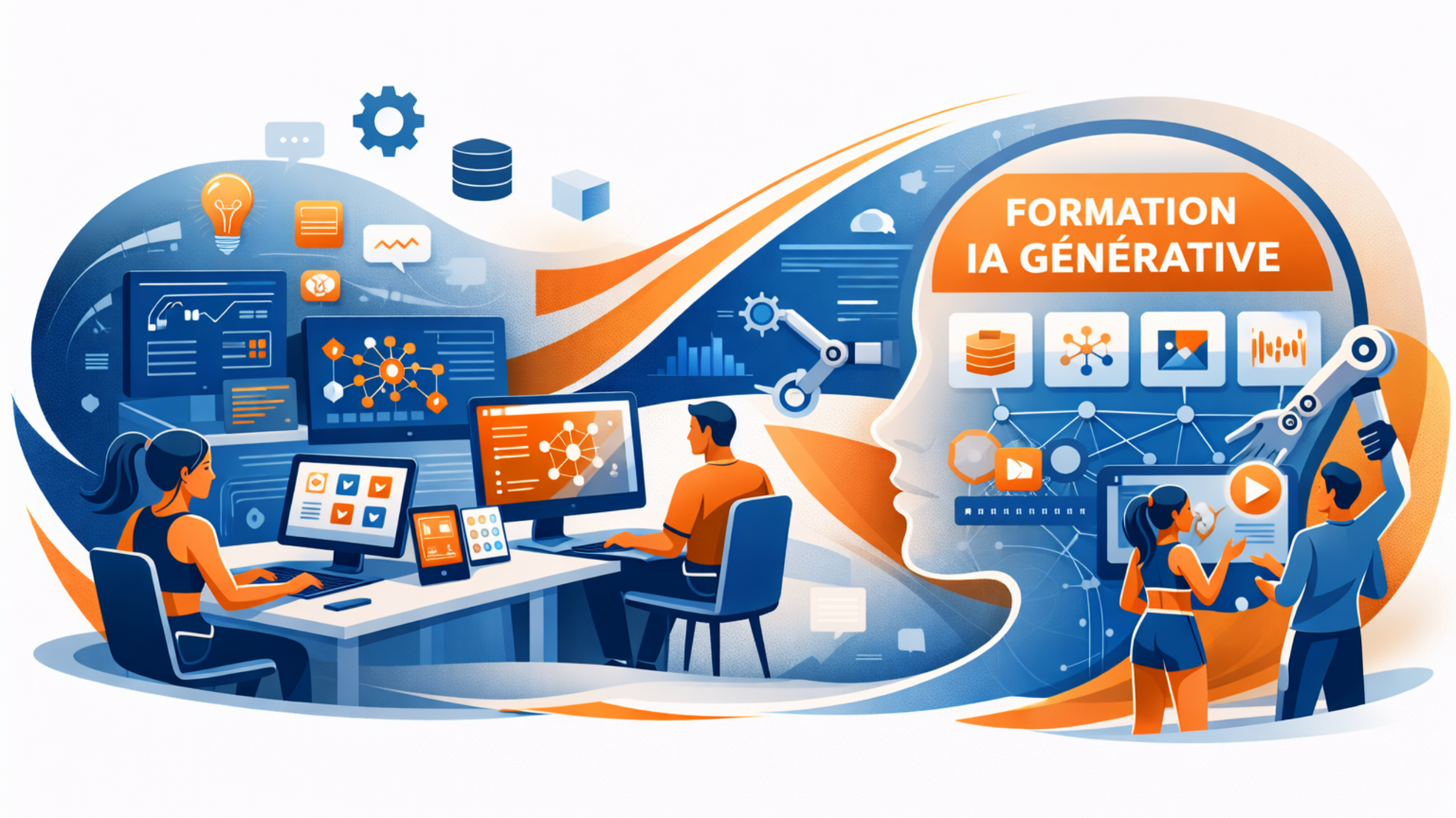 photo Formation Intelligence Artificielle Générative